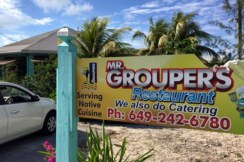 Even at Mr. Groupers in the Turks and Caicos Islands (TCI) the local restauranteur is forced to serve frozen grouper. For the first time in history, the country has implemented a closed season for the Nassau Grouper.