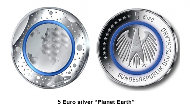 5 Euro “Planet Earth”