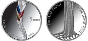 Baltic Way five-Euro