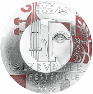 Austrian Mint’s Salzburg Festival Coin Named Most Artistic Coin at 2022 COTY Awards
