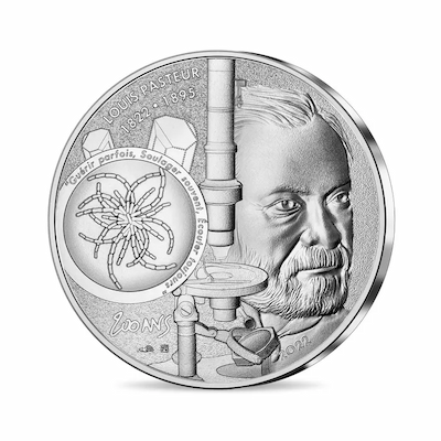 France’s Pasteur Coin Named “Most Historically Significant” Coin for 2022-dated Coins