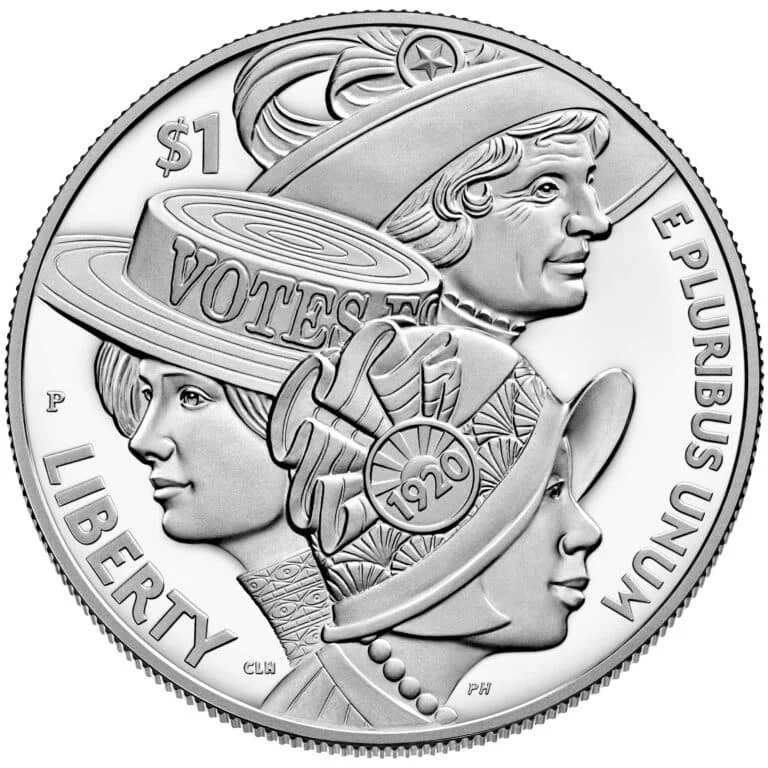 Women’s Suffrage Centennial Commemorative Silver Dollar
