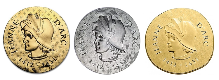 France Jeanne d’Arc (Joan of Arc) Commemorative Coin