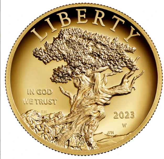 United States Liberty Bristlecone Pine Gold Coin