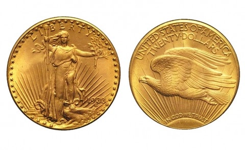Saint-Gaudens Double Eagle Gold Coin