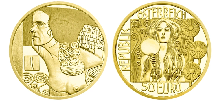 Gustav Klimt “Judith II” Gold Coin
