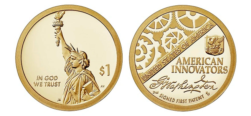 American Innovation $1 Coin – George Washington Carver