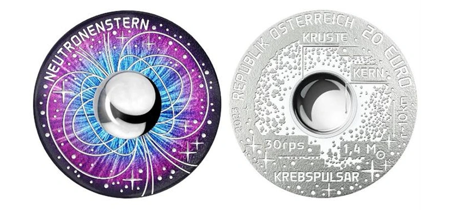20 Euro Neutron Star Silver Coin
