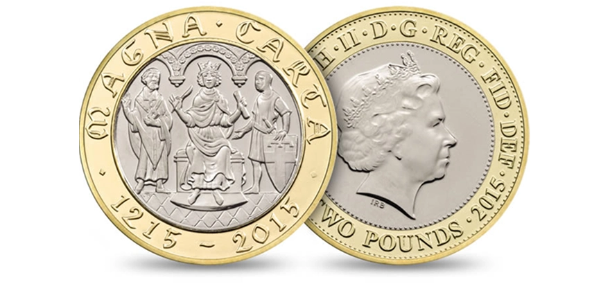 Magna Carta £2 Coin