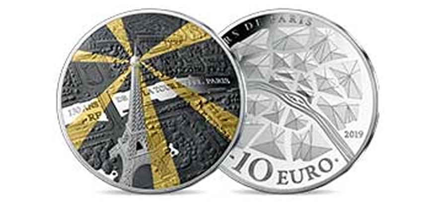 Paris 10 Euro Coin