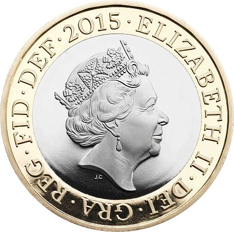 Queen Elizabeth II Portrait Coin