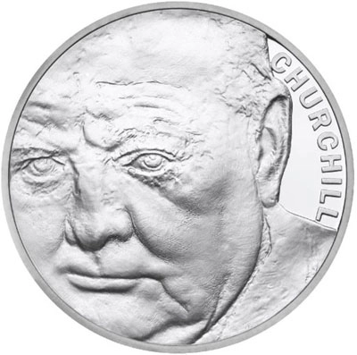 Winston Churchill £5 Silver Crown