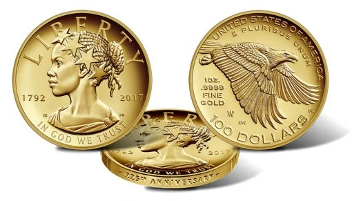 American Liberty 225th Anniversary Gold Coin