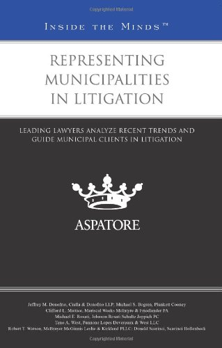 Representing Municipalities in Litigation